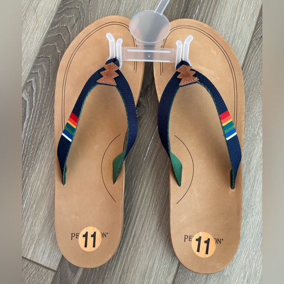 Pendleton Crater Lake Women’s Flip Flops Size 11 - Picture 5 of 12